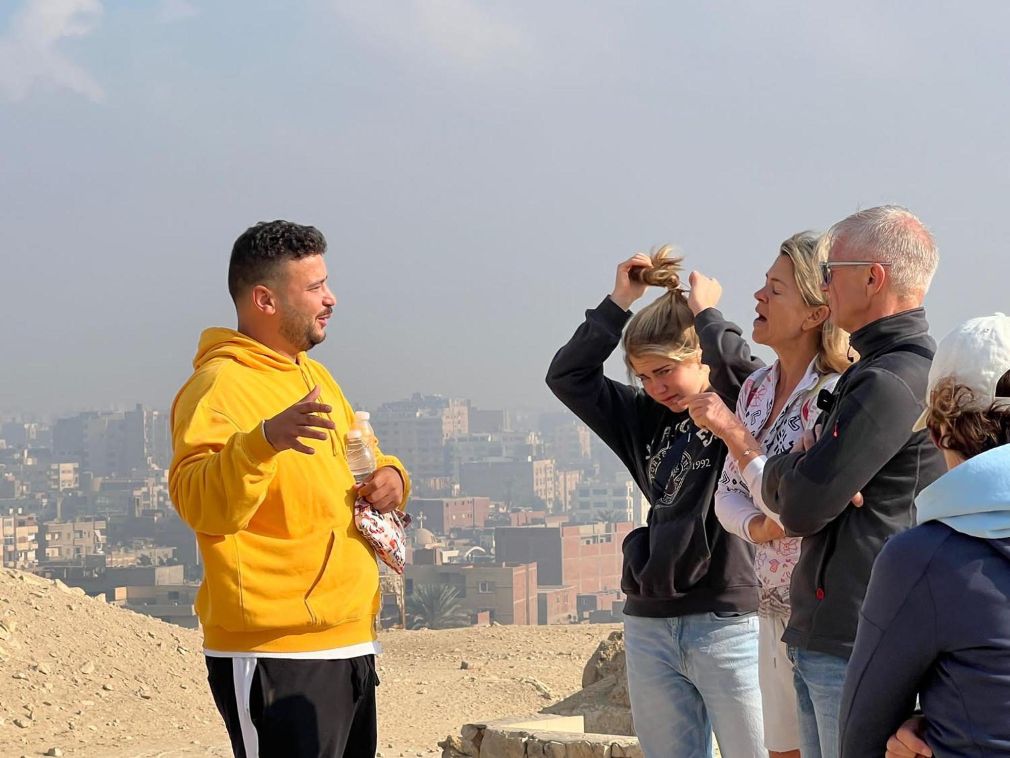 Bedouin Pyramids View Hotel Kafrat al Jabal Exterior foto